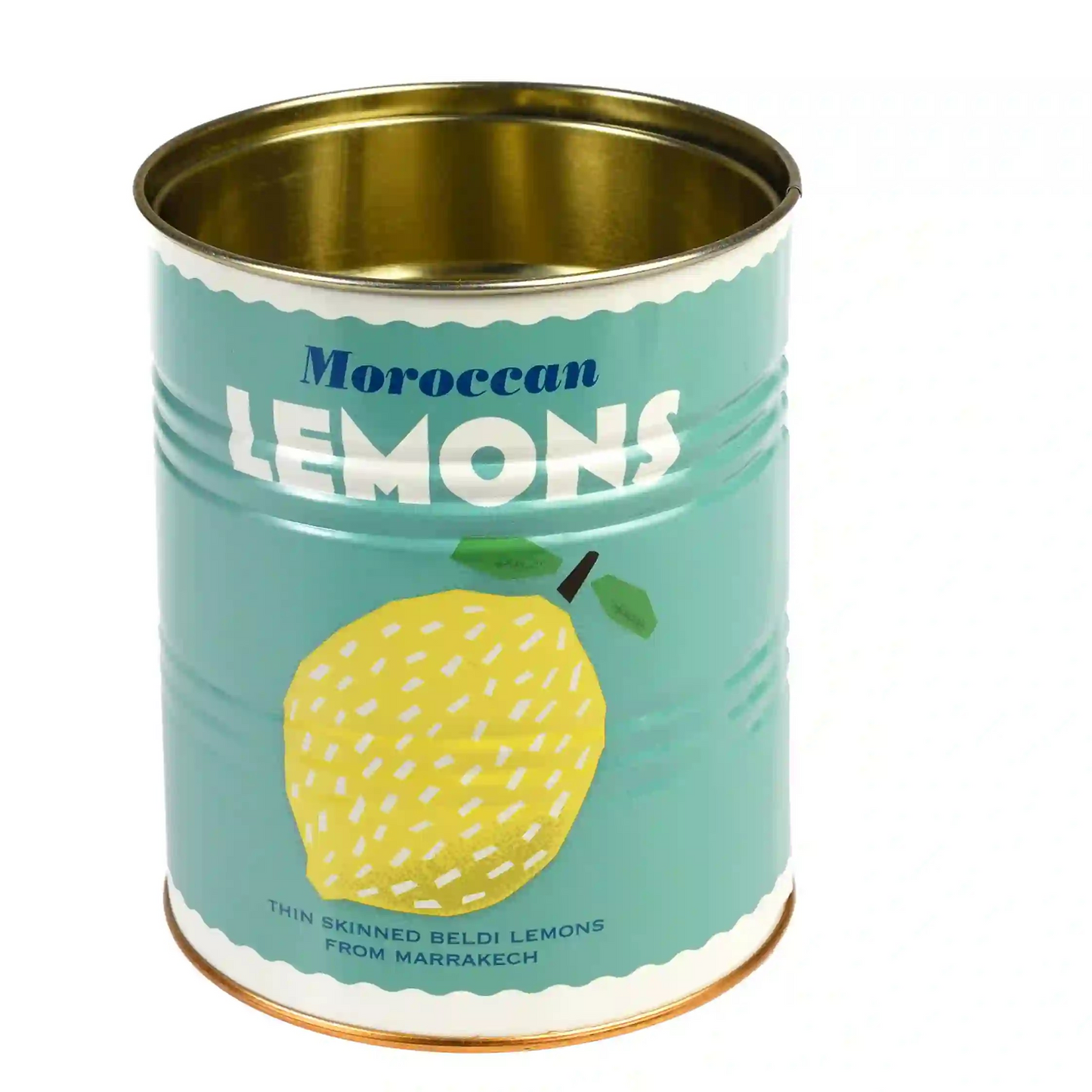 Retro Storage Tins - Lemon & Harissa (Set of 2)