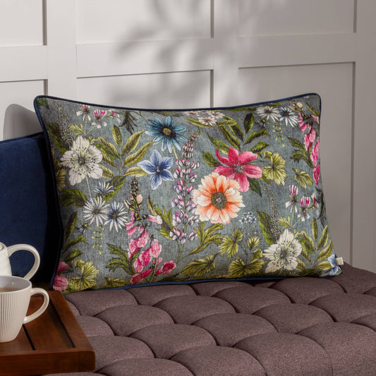 Hidcote Manor Alma Floral Cushion