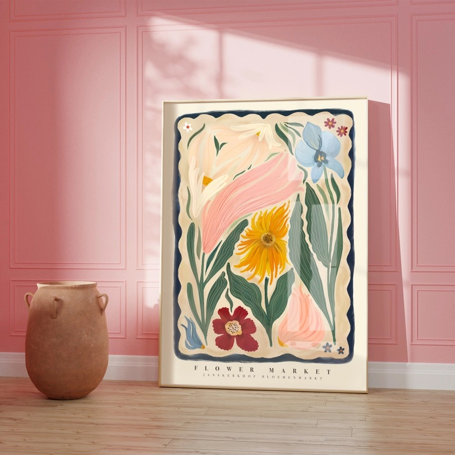 Autumn Flower Art Print