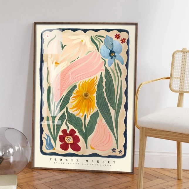 Autumn Flower Art Print